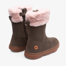 Camper Kiddo Winter Boots Brown - Kids Singapore XSLIOP-948